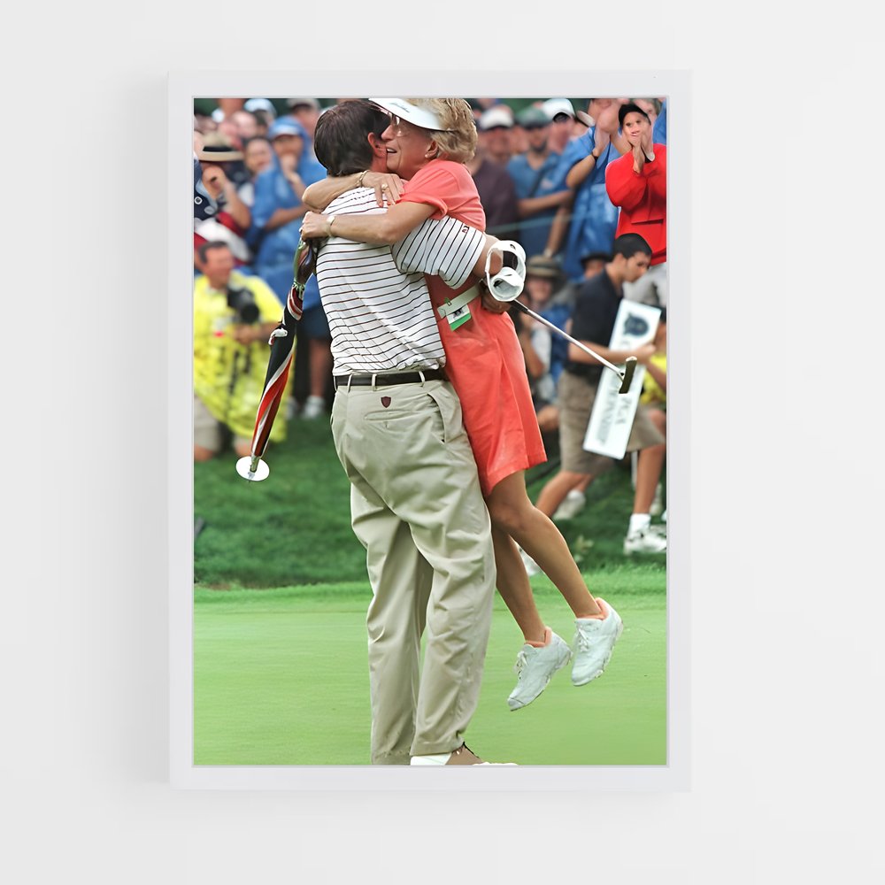 Poster La Victoire Étreinte – affiche Golf (vue 3)